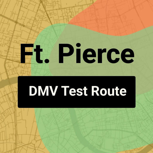 Ft. Pierce, Florida DMV Driving Test Routes