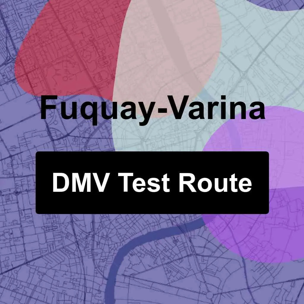 Fuquay-Varina, North Carolina DMV Driving Test Routes