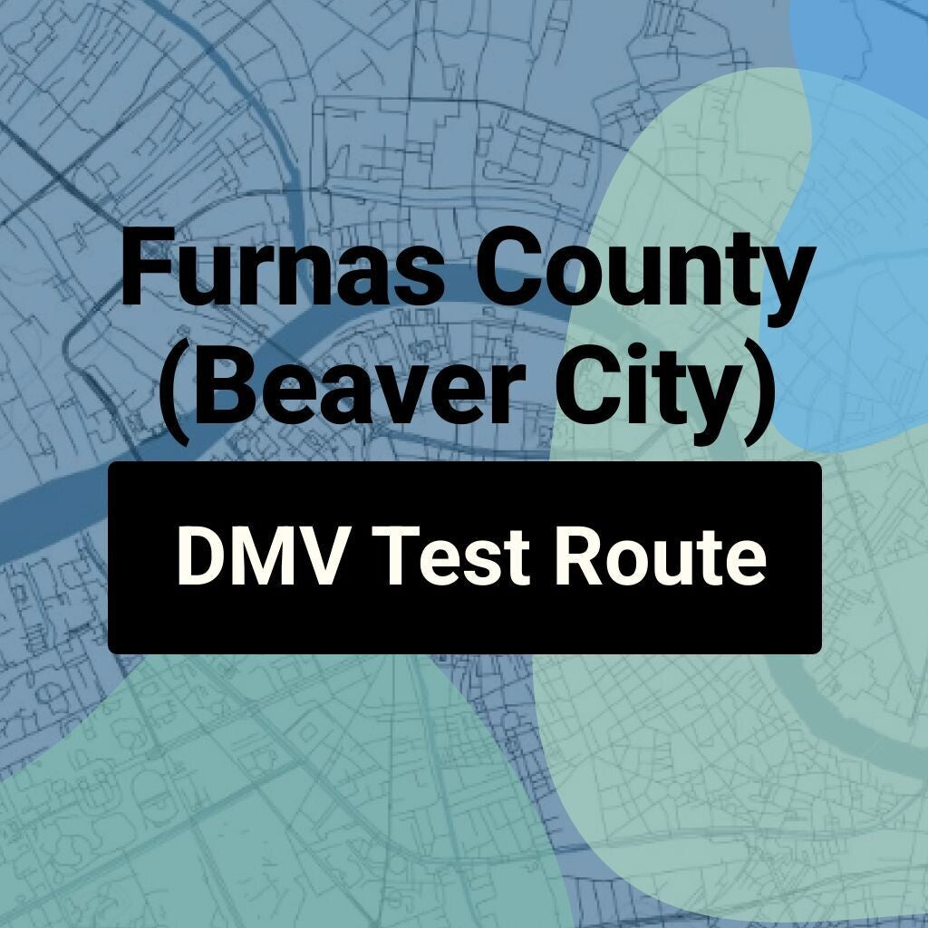 Furnas County (Beaver City), Nebraska DMV Driving Test Routes