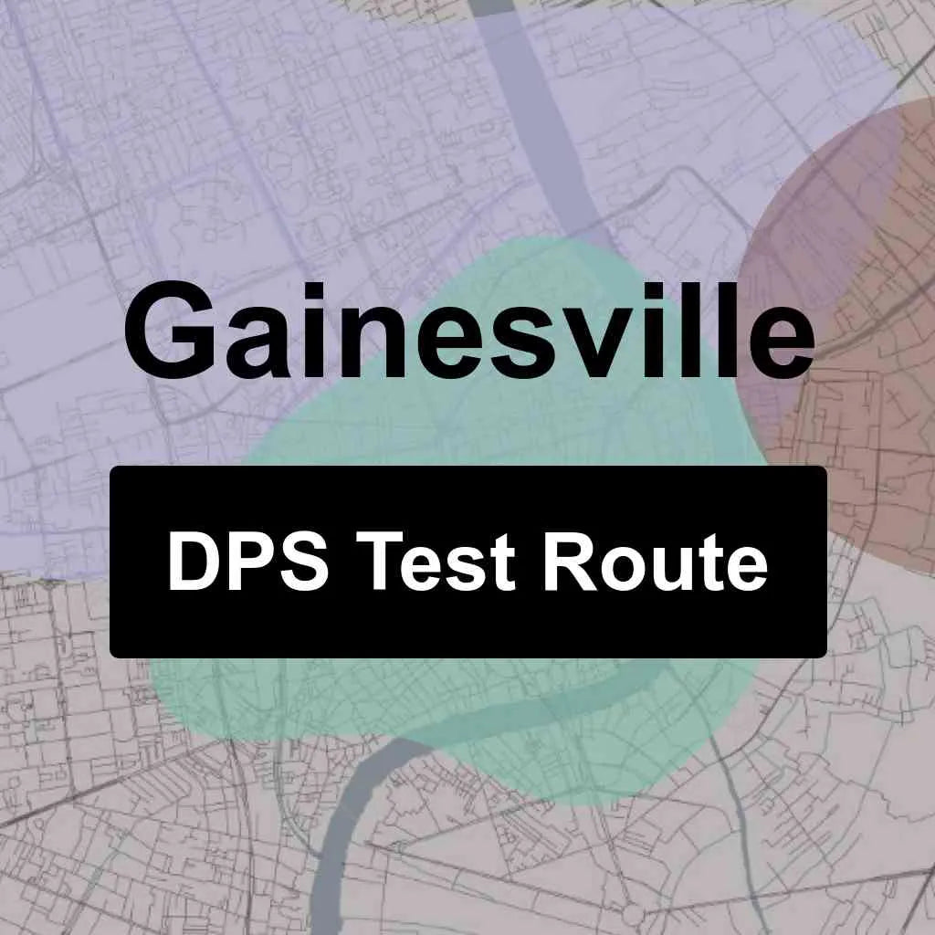 Gainesville, Texas DPS Driving Test Routes