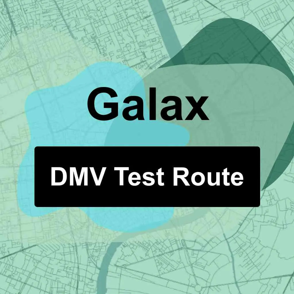 Galax, Virginia DMV Driving Test Routes