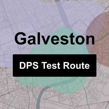 Galveston, Texas DPS Driving Test Routes