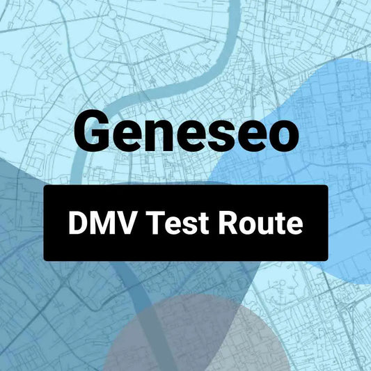 Geneseo, New York DMV Driving Test Routes