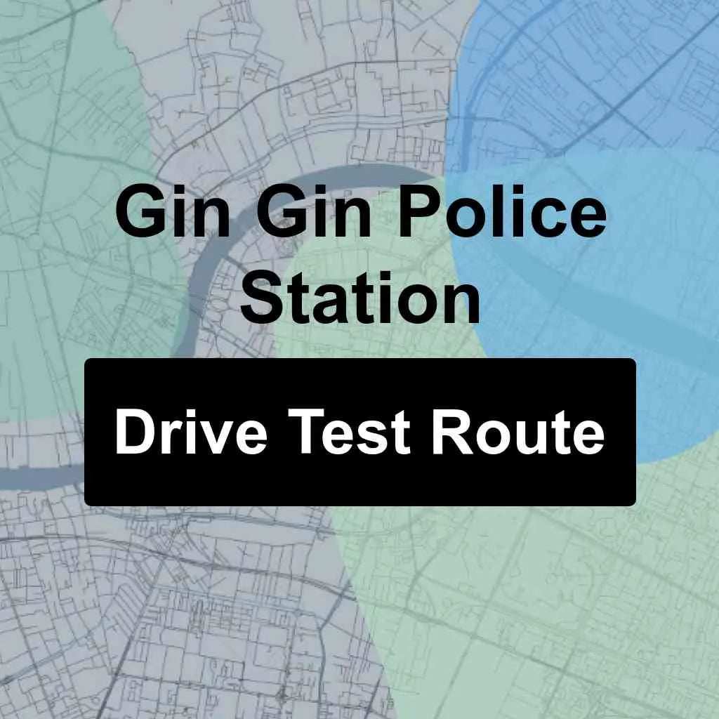 Gin Gin Police Station, Queensland (QLD)  Driving Test Routes