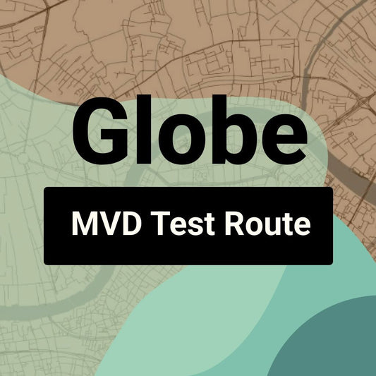 Globe, Arizona MVD Driving Test Routes
