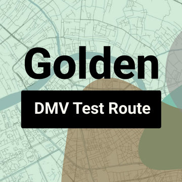 Golden, Colorado DMV Driving Test Routes