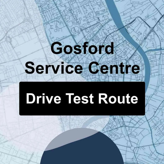 Gosford Service Centre, New South Wales (NSW) Driving Test Routes