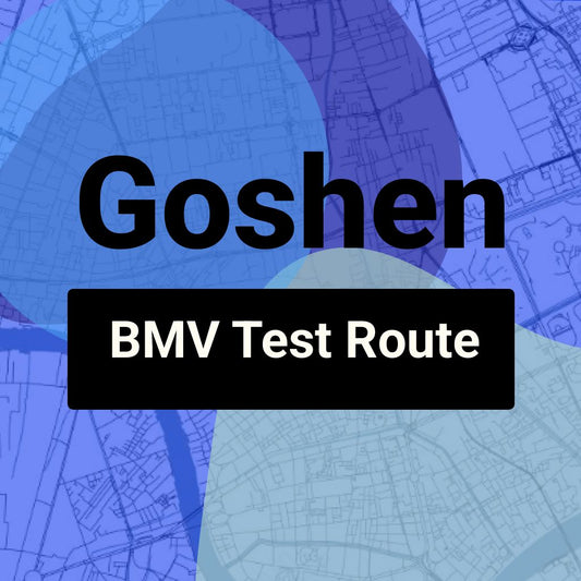 Goshen, Indiana BMV Driving Test Routes
