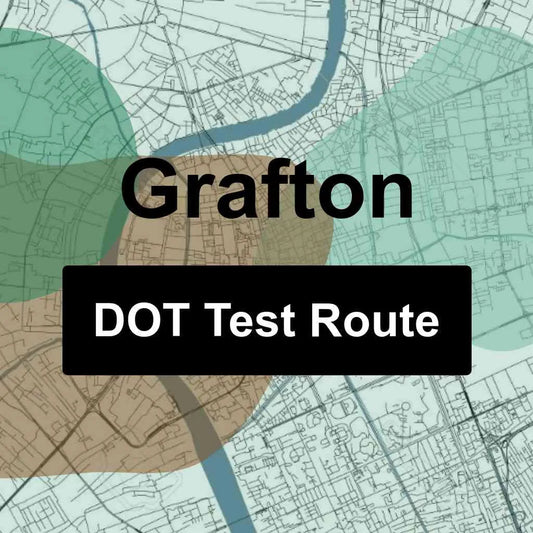 Grafton, North Dakota DOT Driving Test Routes
