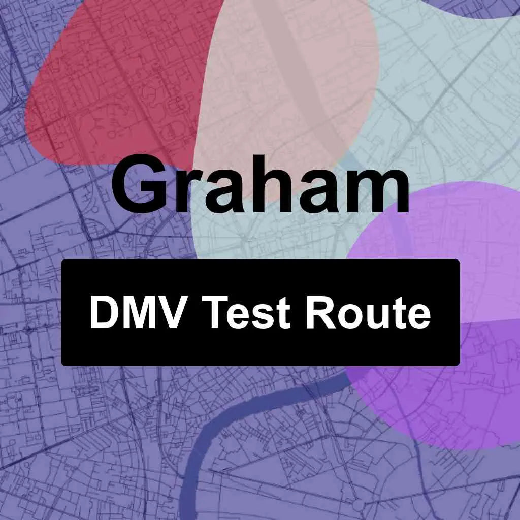Graham, North Carolina DMV Driving Test Routes