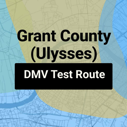 Grant County (Ulysses), Kansas DMV Driving Test Routes