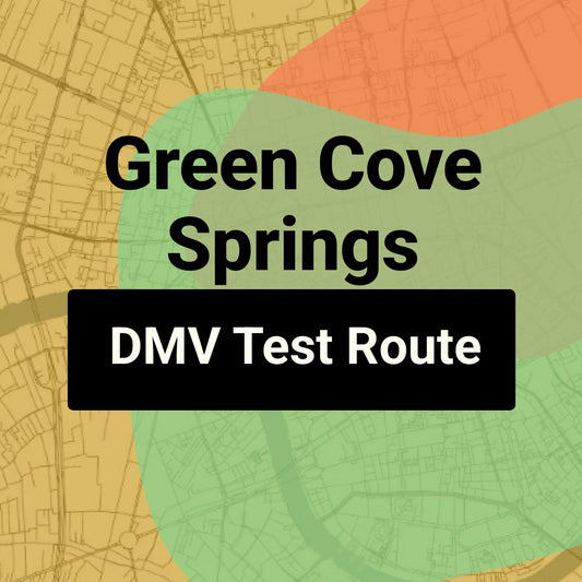 Green Cove Springs, Florida DMV Driving Test Routes