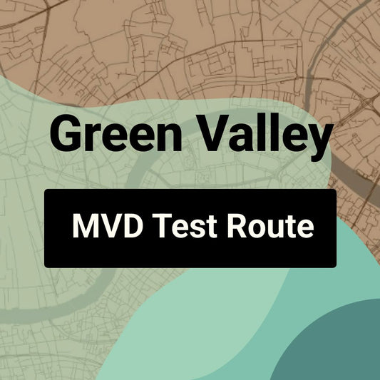 Green Valley, Arizona MVD Driving Test Routes
