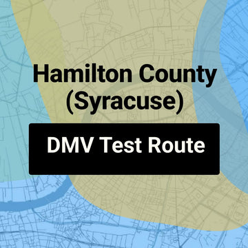 Hamilton County (Syracuse), Kansas DMV Driving Test Routes
