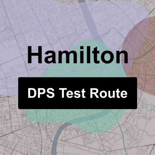 Hamilton, Texas DPS Driving Test Routes