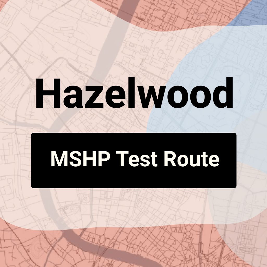 Hazelwood, Missouri MSHP Driving Test Routes