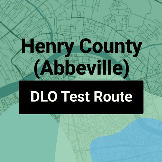 Henry County (Abbeville) Alabama DLO Driving Test Routes