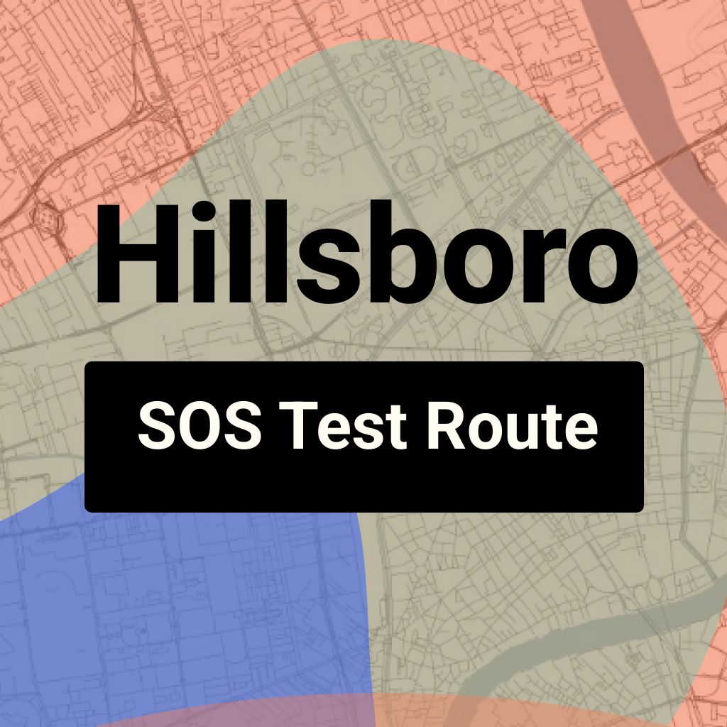 Hillsboro, Illinois SOS Driving Test Routes
