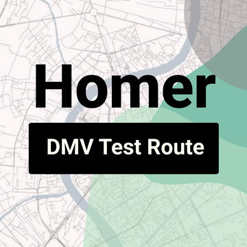Homer, Alaska DMV Driving Test Routes