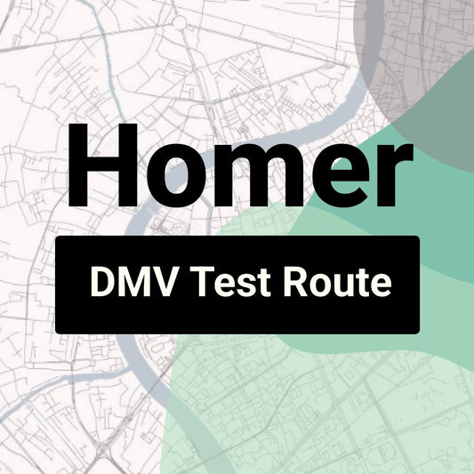Homer, Alaska DMV Driving Test Routes