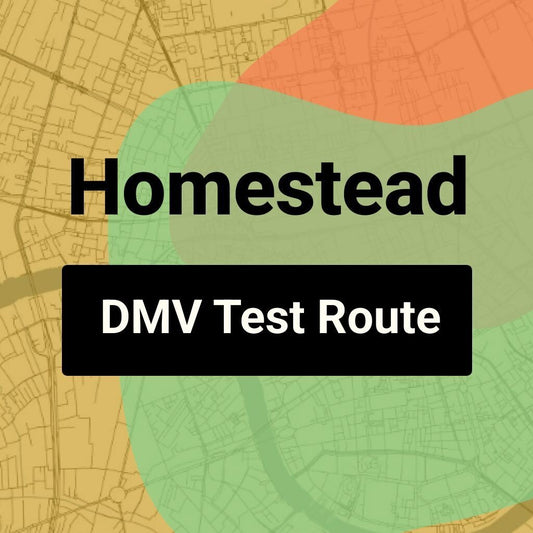 Homestead, Florida DMV Driving Test Routes