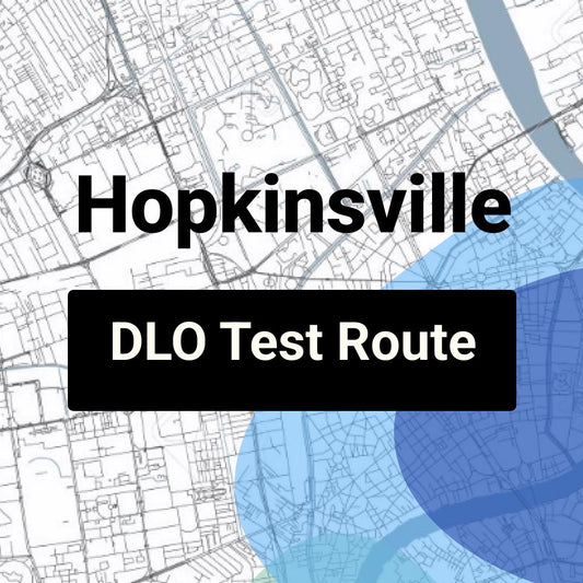 Hopkinsville, Kentucky DLO Driving Test Routes