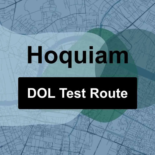 Hoquiam, Washington DOL Driving Test Routes