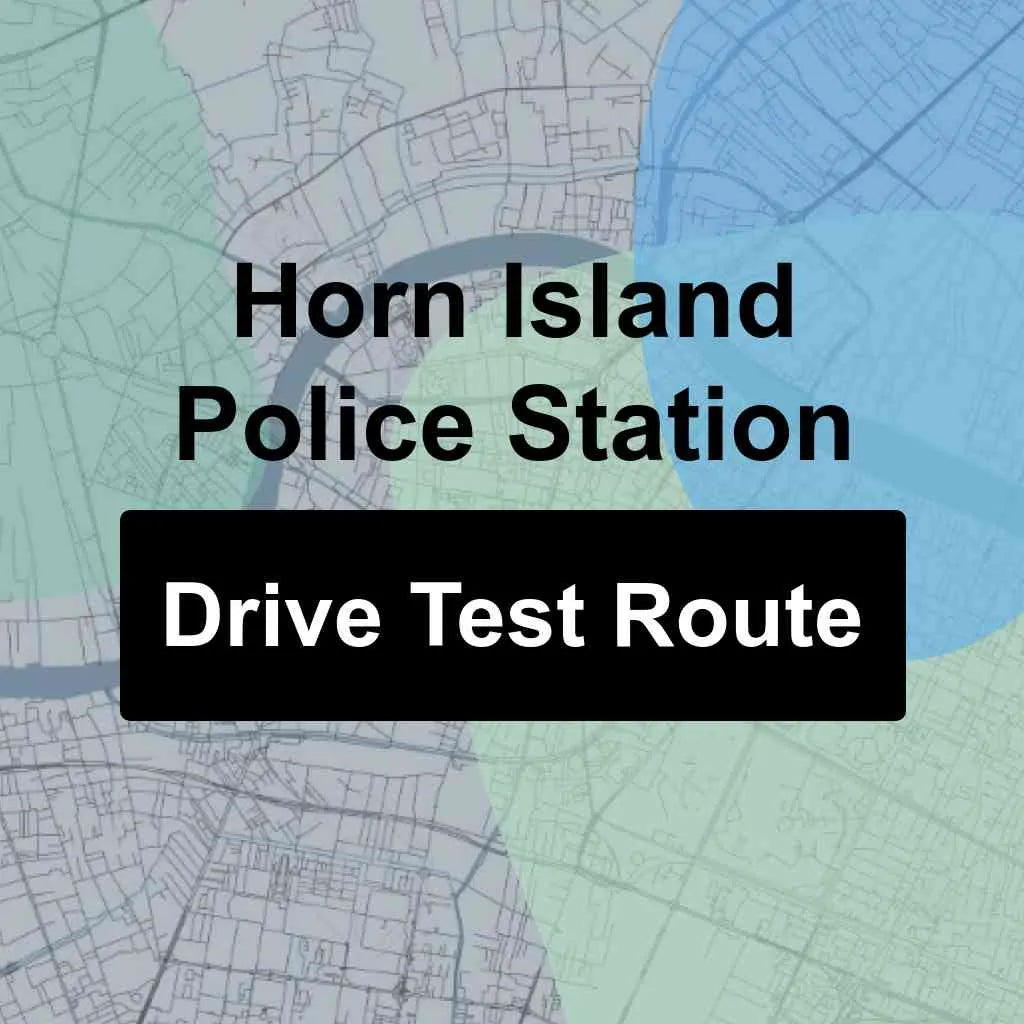 Horn Island Police Station, Queensland (QLD)  Driving Test Routes
