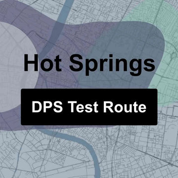 Hot Springs, South Dakota DPS Driving Test Routes