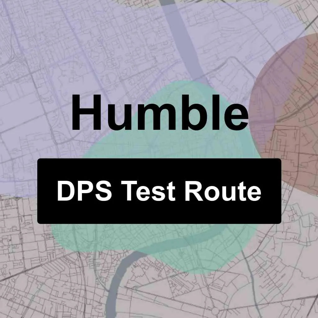 Humble, Texas DPS Driving Test Routes