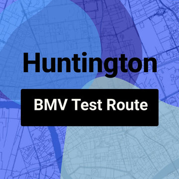 Huntington, Indiana BMV Driving Test Routes