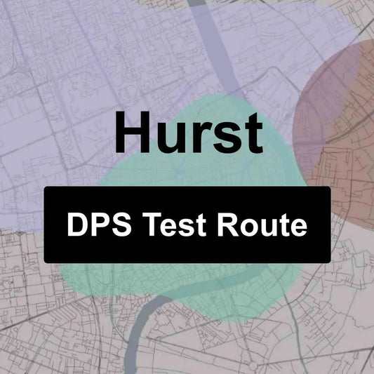 Hurst, Texas DPS Driving Test Routes