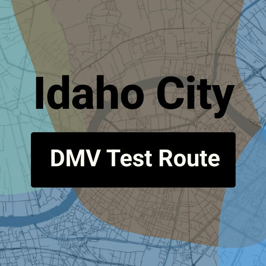 Idaho City, Idaho DMV Driving Test Routes
