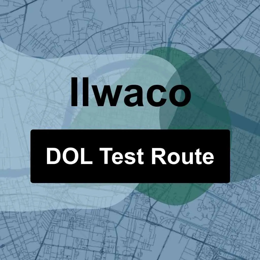 Ilwaco, Washington DOL Driving Test Routes