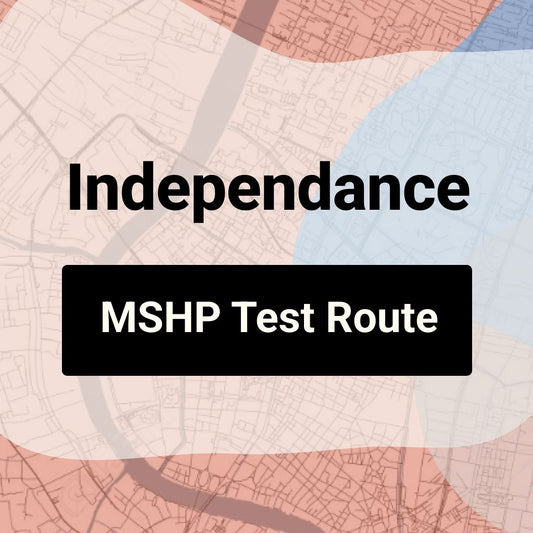 Independance, Missouri MSHP Driving Test Routes