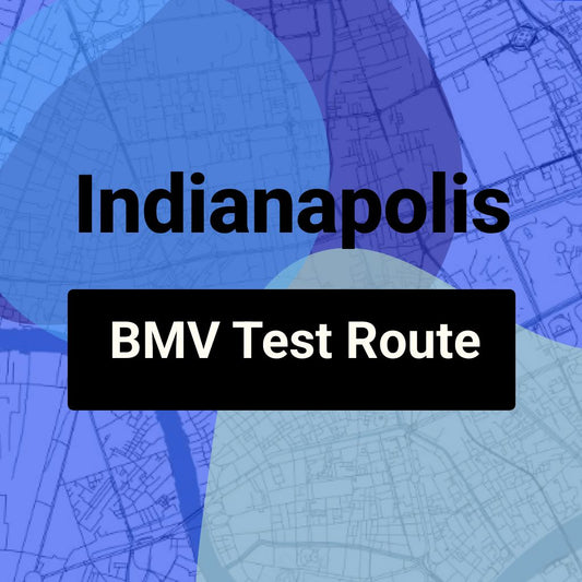 Indianapolis, Indiana BMV Driving Test Routes