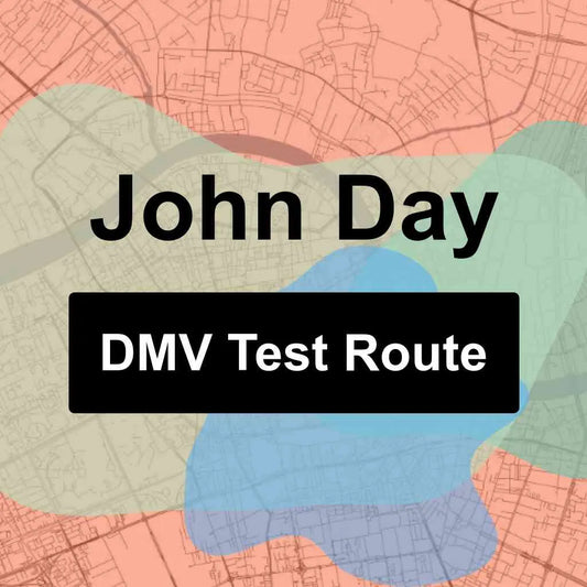 John Day, Oregon DMV Driving Test Routes