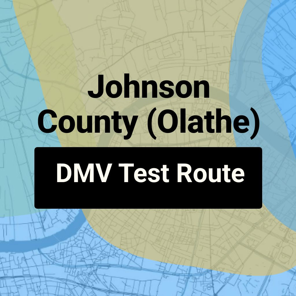 Johnson County (Olathe), Kansas DMV Driving Test Routes
