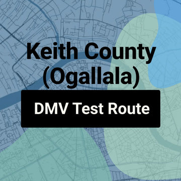 Keith County (Ogallala), Nebraska DMV Driving Test Routes