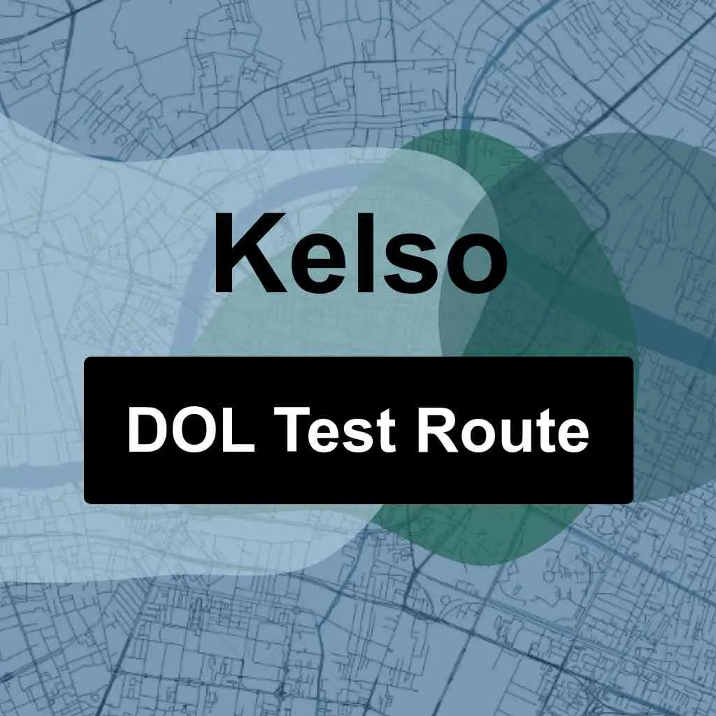 Kelso, Washington DOL Driving Test Routes