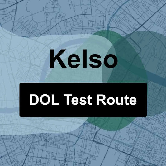 Kelso, Washington DOL Driving Test Routes