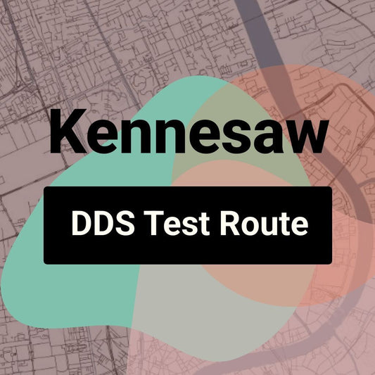 Kennesaw, Georgia DDS Driving Test Routes