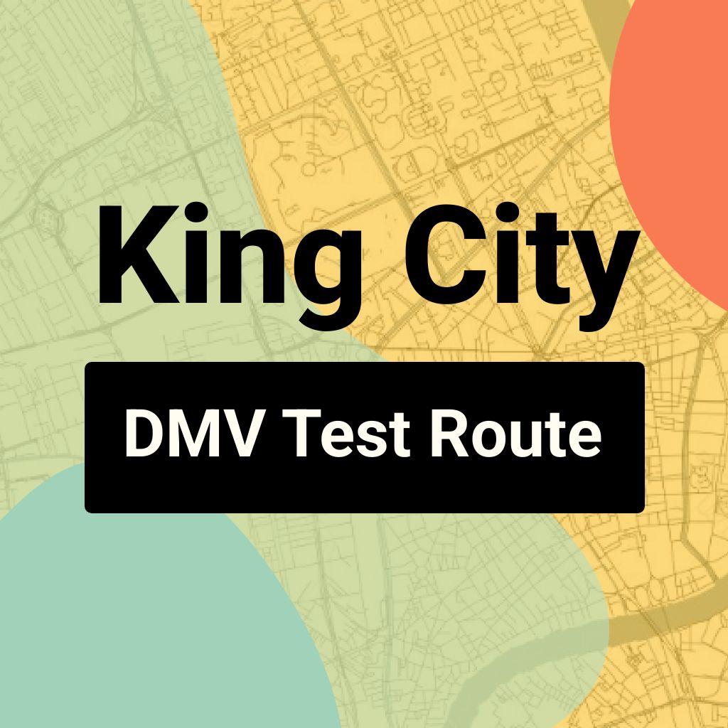 King City DMV Road Test Centre Routes