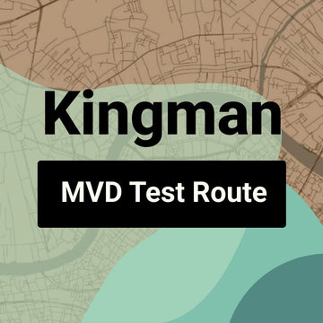 Kingman, Arizona MVD Driving Test Routes