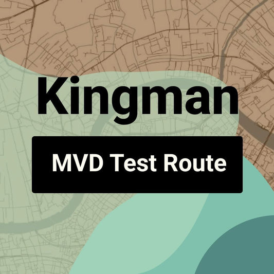 Kingman, Arizona MVD Driving Test Routes