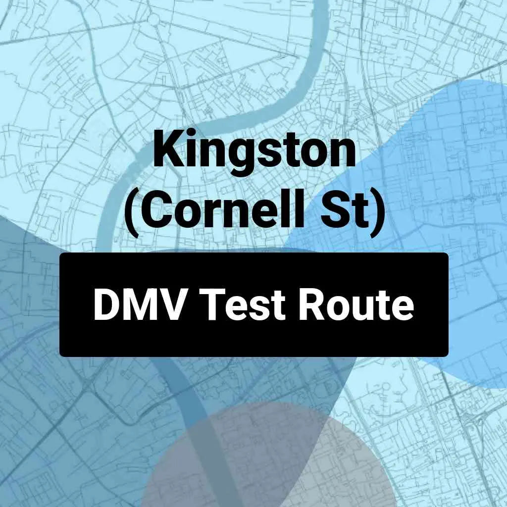 Kingston (Cornell St), New York DMV Driving Test Routes