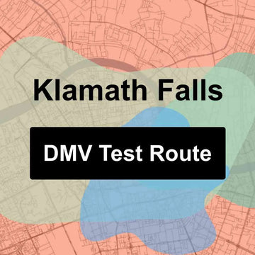 Klamath Falls, Oregon DMV Driving Test Routes