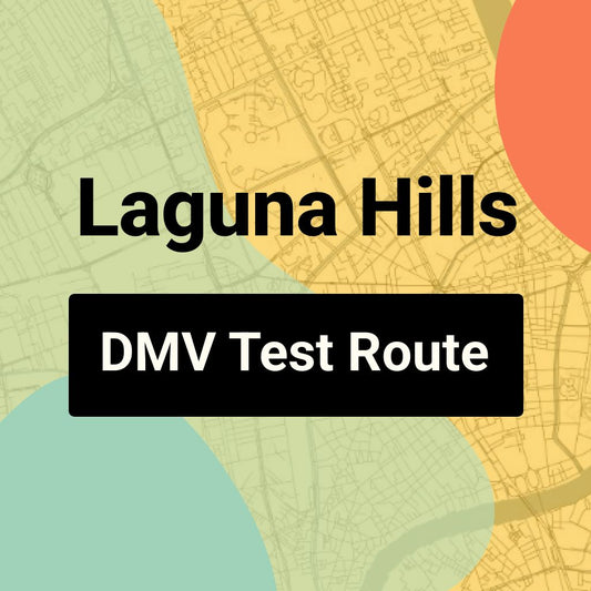Laguna Hills DMV Road Test Centre Routes