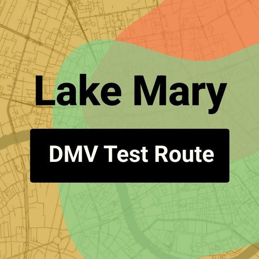 Lake Mary, Florida DMV Driving Test Routes