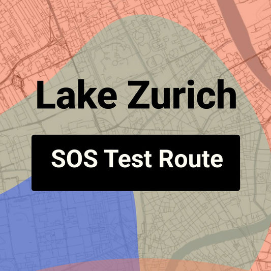 Lake Zurich, Illinois SOS Driving Test Routes
